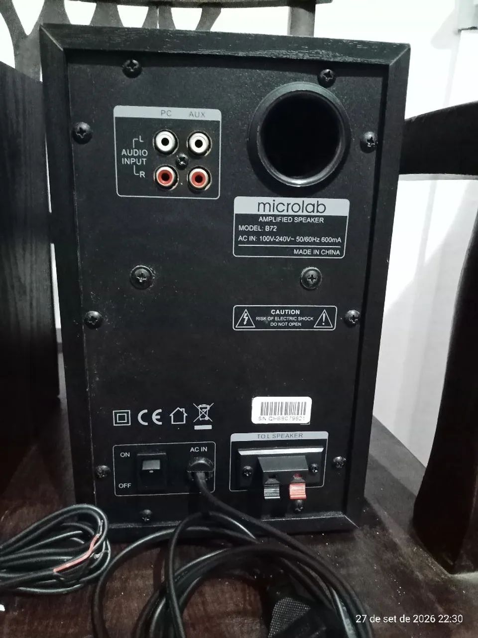 Par de Caxias microlab B72 - Foto 5