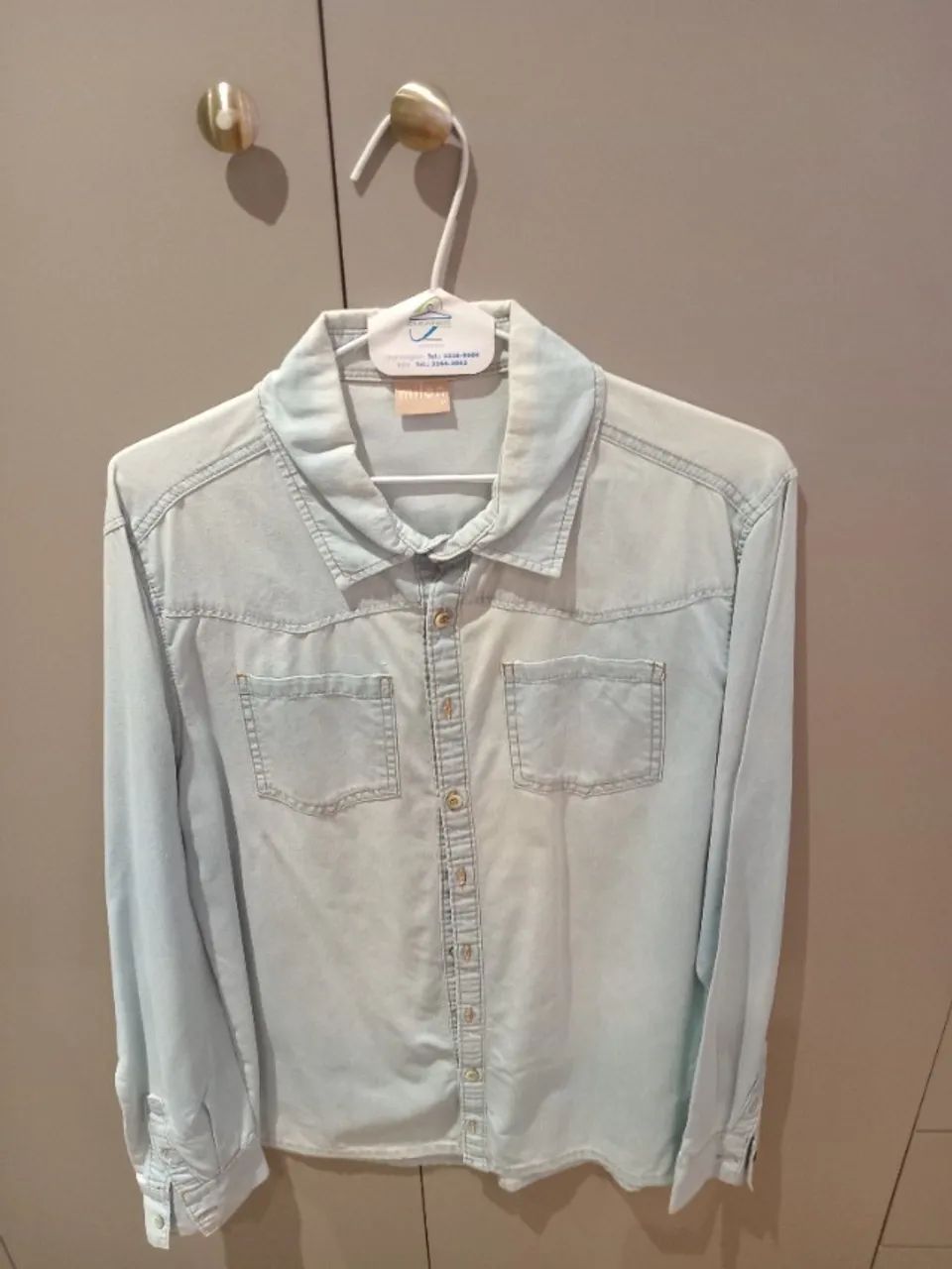 Camisa social, lote com 4 unidades