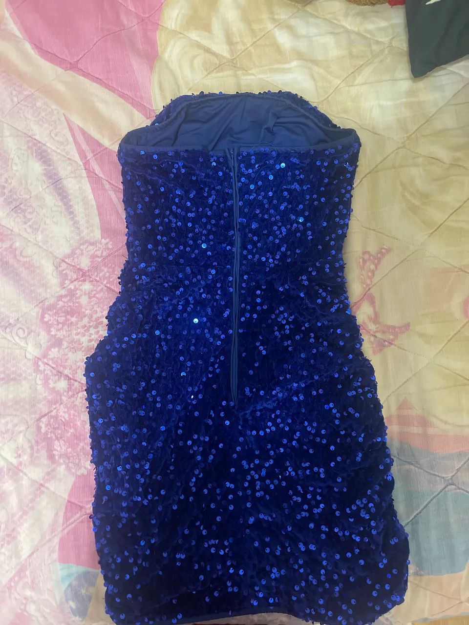 Vestido de Paetê Azul  - Foto 2