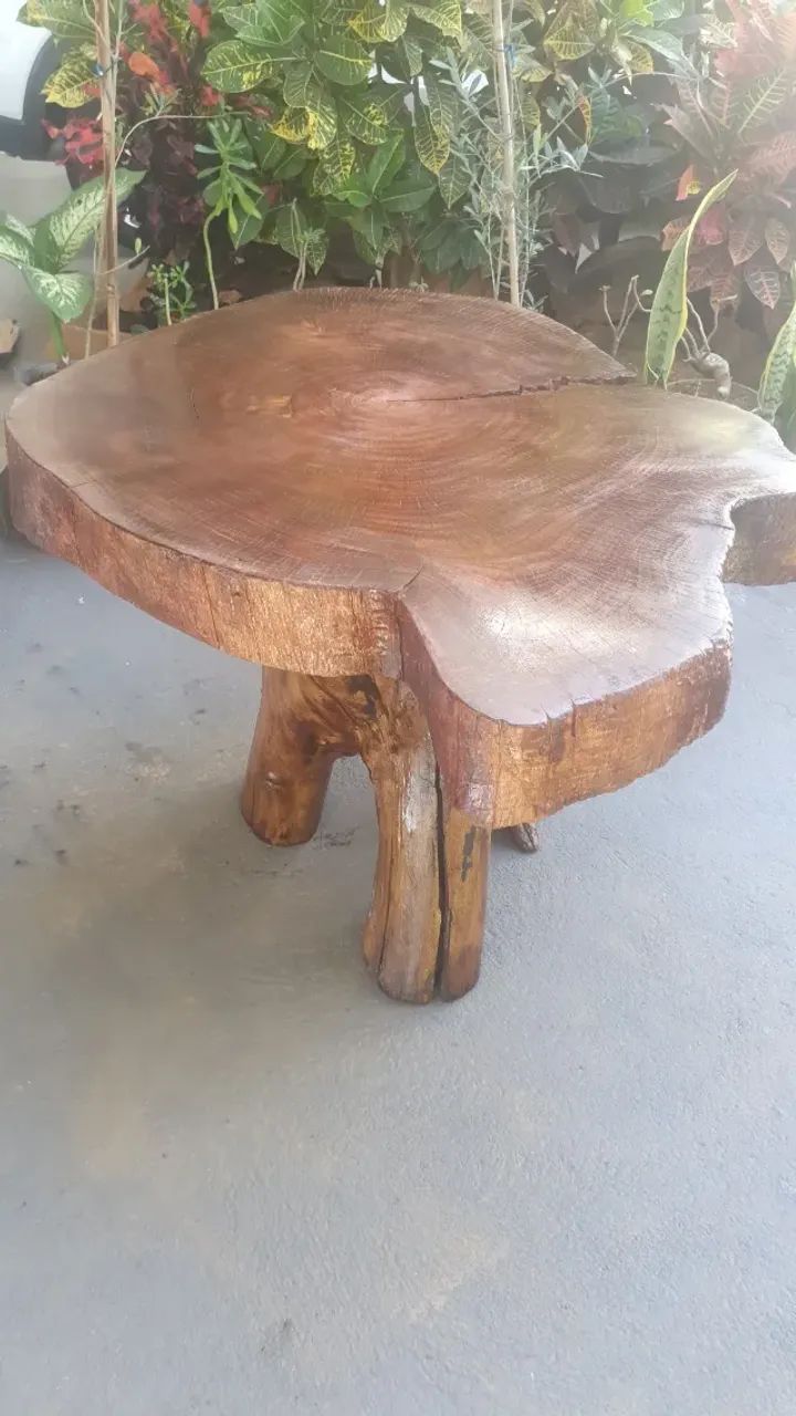 Mesa rústica no bolachão no Angico. - Foto 4