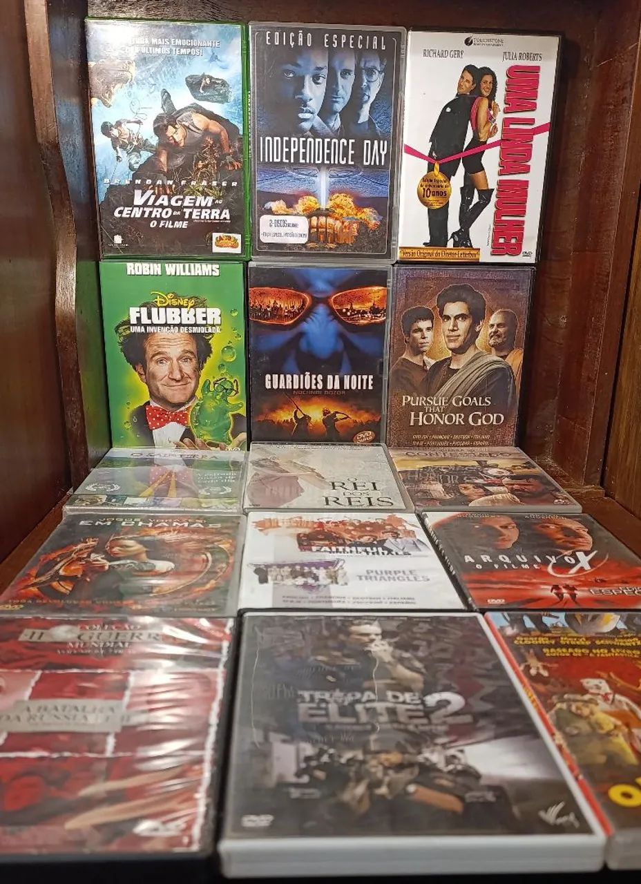 LOTE COM 14 DVDs - ÓTIMO ESTADO DE CONSERVAÇÃO - Foto 3