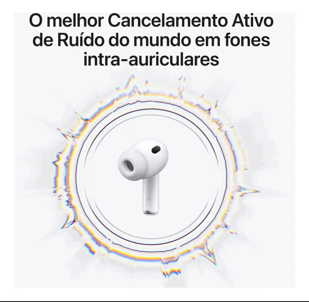 AirPods Pro 3 com Estojo MagSafe - Novo e Lacrado na Caixa  - Foto 2