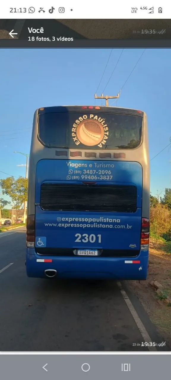 Marcopolo DD 1800 G6 Scania 2003 - Foto 3