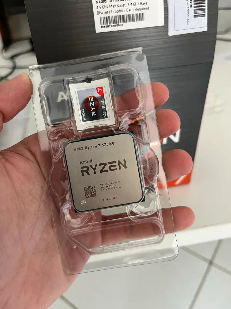 AMD Ryzen 7 5700X 8/16 Cores 4.6GHz AM4 Novo ? Com Caixa - Foto 3