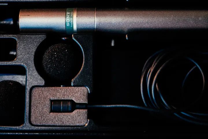 LAPELA XLR profissional Sony ECM44B - Foto 3