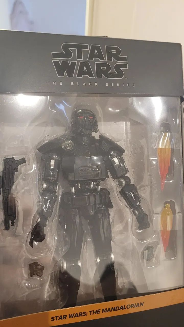 Dark Trooper The Mandalorian Star Wars The Black Series Hasbro - Foto 3