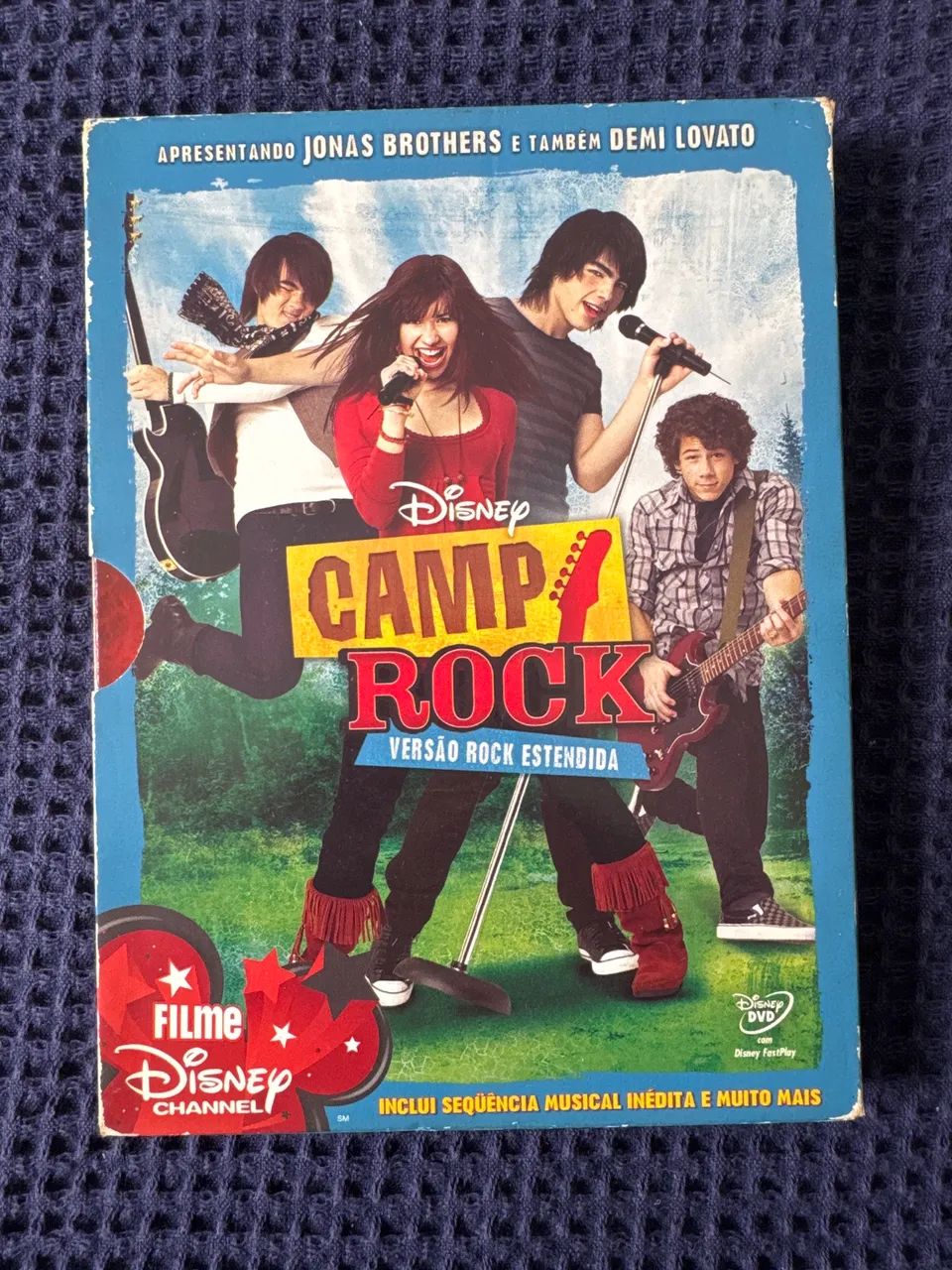 DVD CAMP ROCK VERSÃO ROCK ESTENDIDA