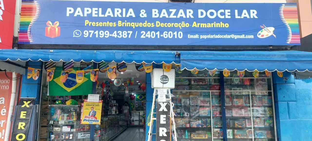 Passo o ponto Papelaria,Bazar,armarinho