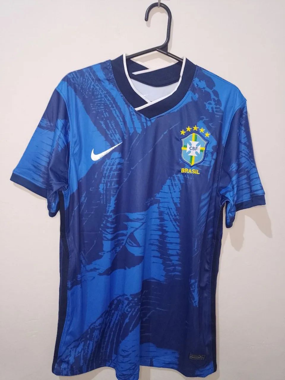Camisa Seleção Brasileira Azul concept 