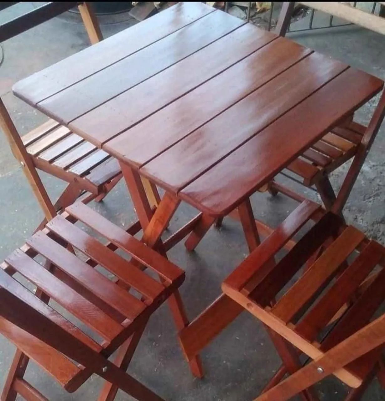 JOGO DE MESA DOBRAVEL  - Foto 5