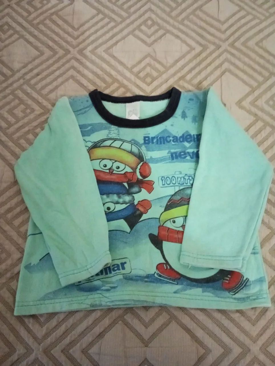 Lote 4Blusas infantil Tam.3 - Foto 4