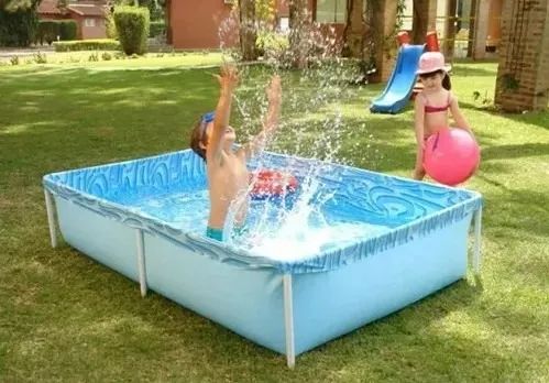 Piscina Infantil 1000 Litros Estrutural Retangular - Mor