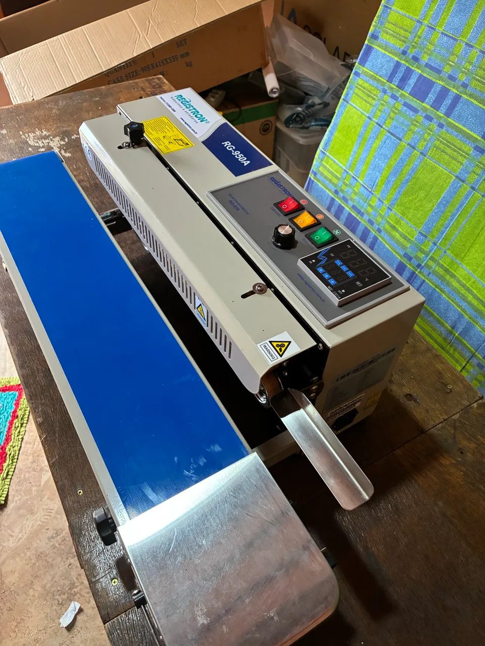 SELADORA AUTOMÁTICA CONTINUA HORIZONTAL RG-950A
