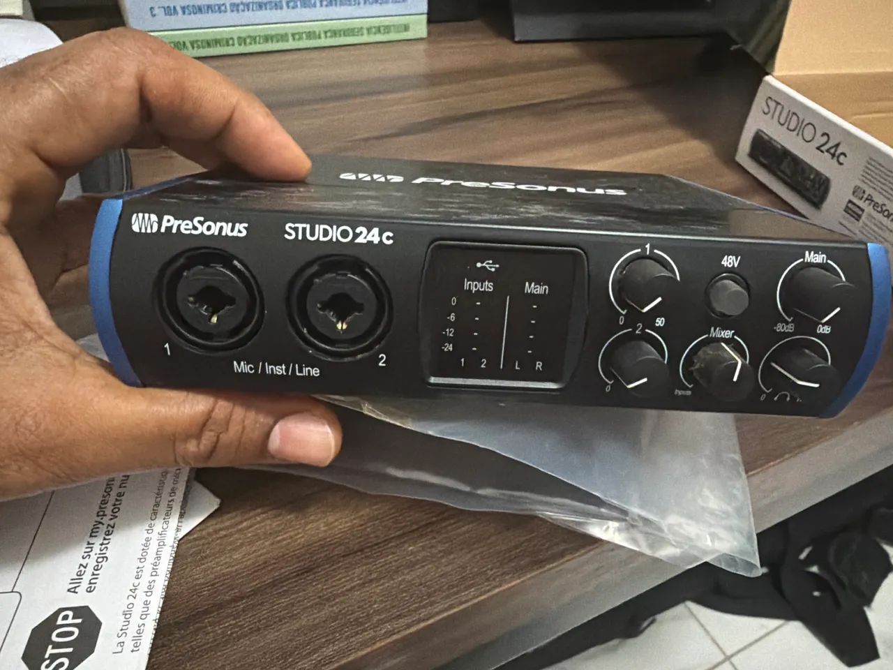 Interface de audio PreSonus Studio 24c