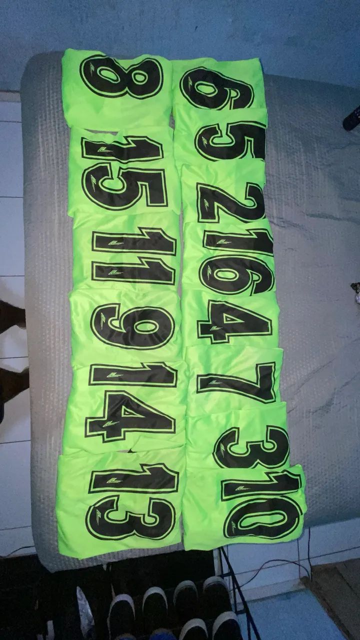 Uniformes de jogo/treino Verde/Preto - Foto 4