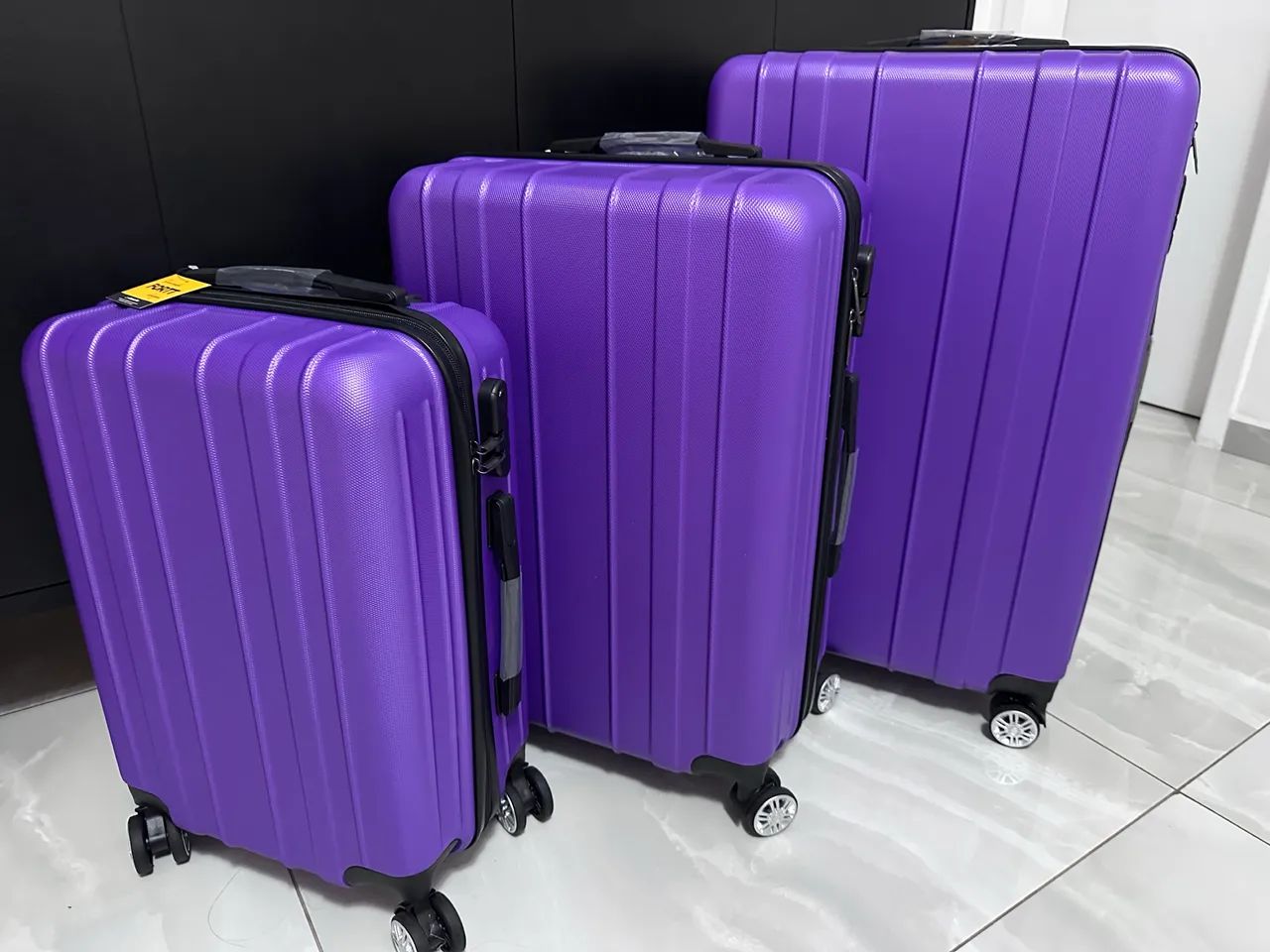 Malas de viagem em abs P - M e G várias cores  - Foto 2