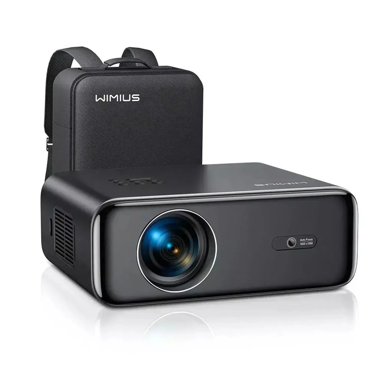 Projetor Bom com muita luminosidade Bluetooth suporte 4K Wimius - Foto 4