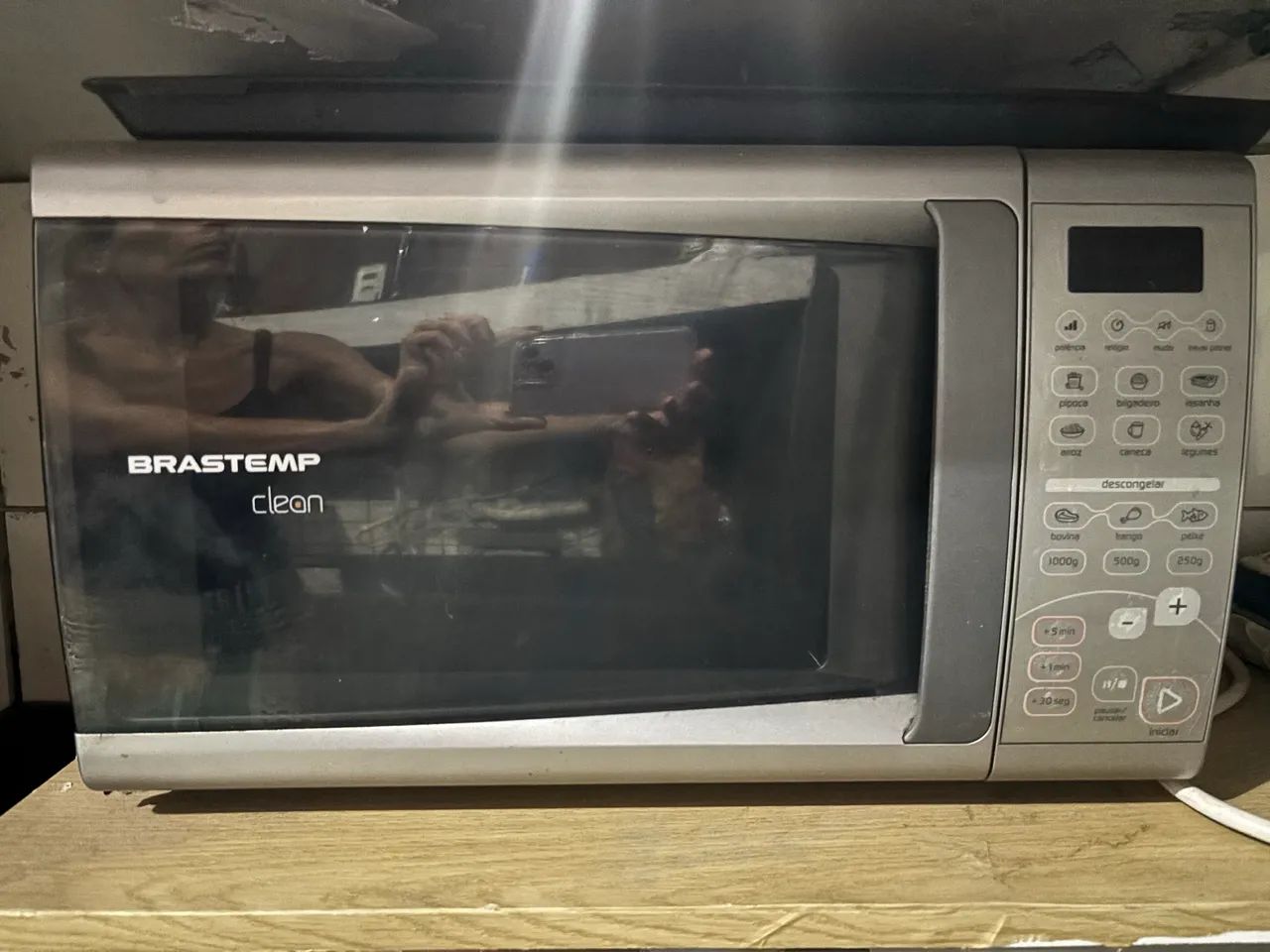 Microondas estragado