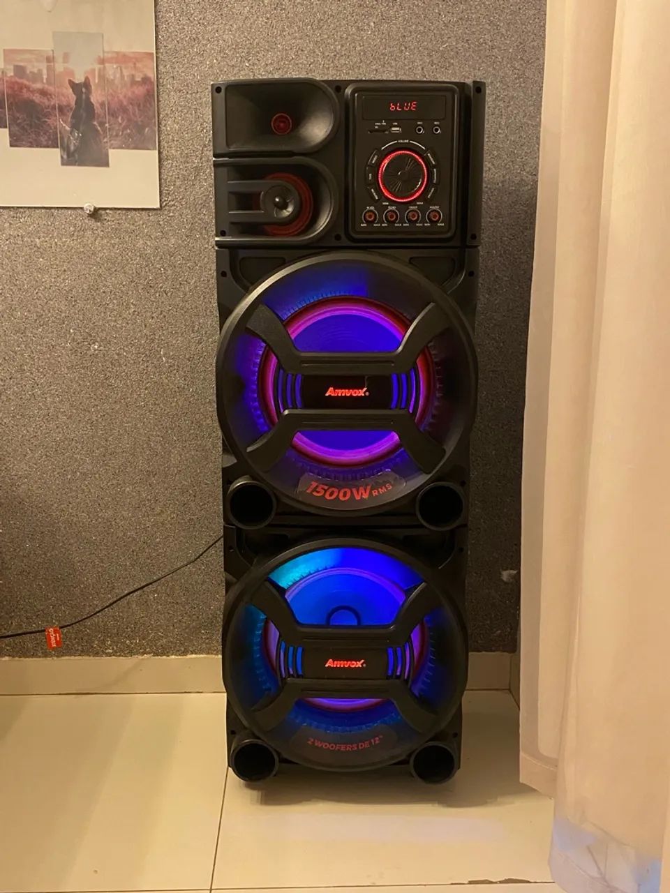 Caixas Bluetooth Amvox 1500rms - Foto 2
