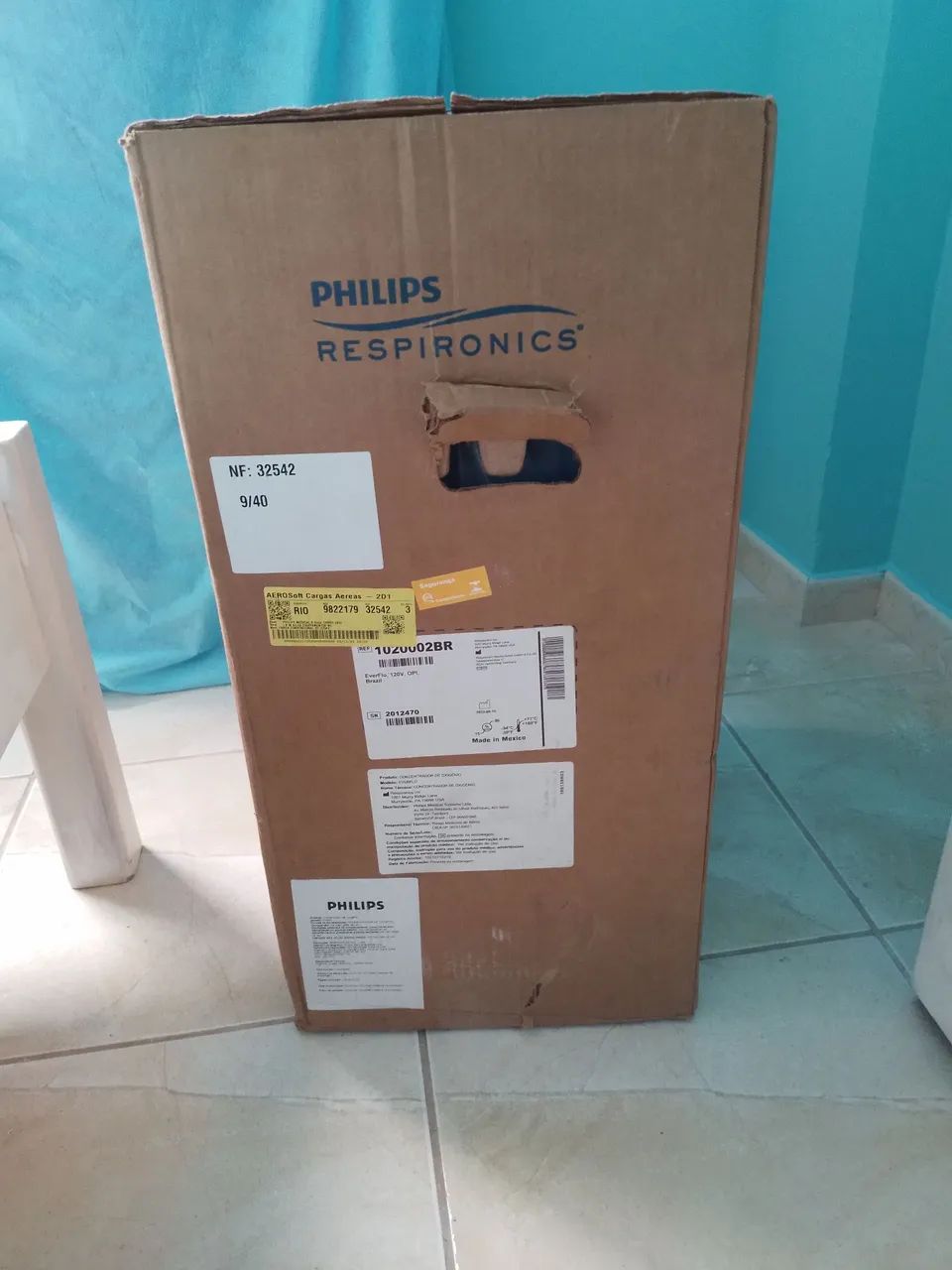 Concentrador de oxigênio Philips novo na caixa