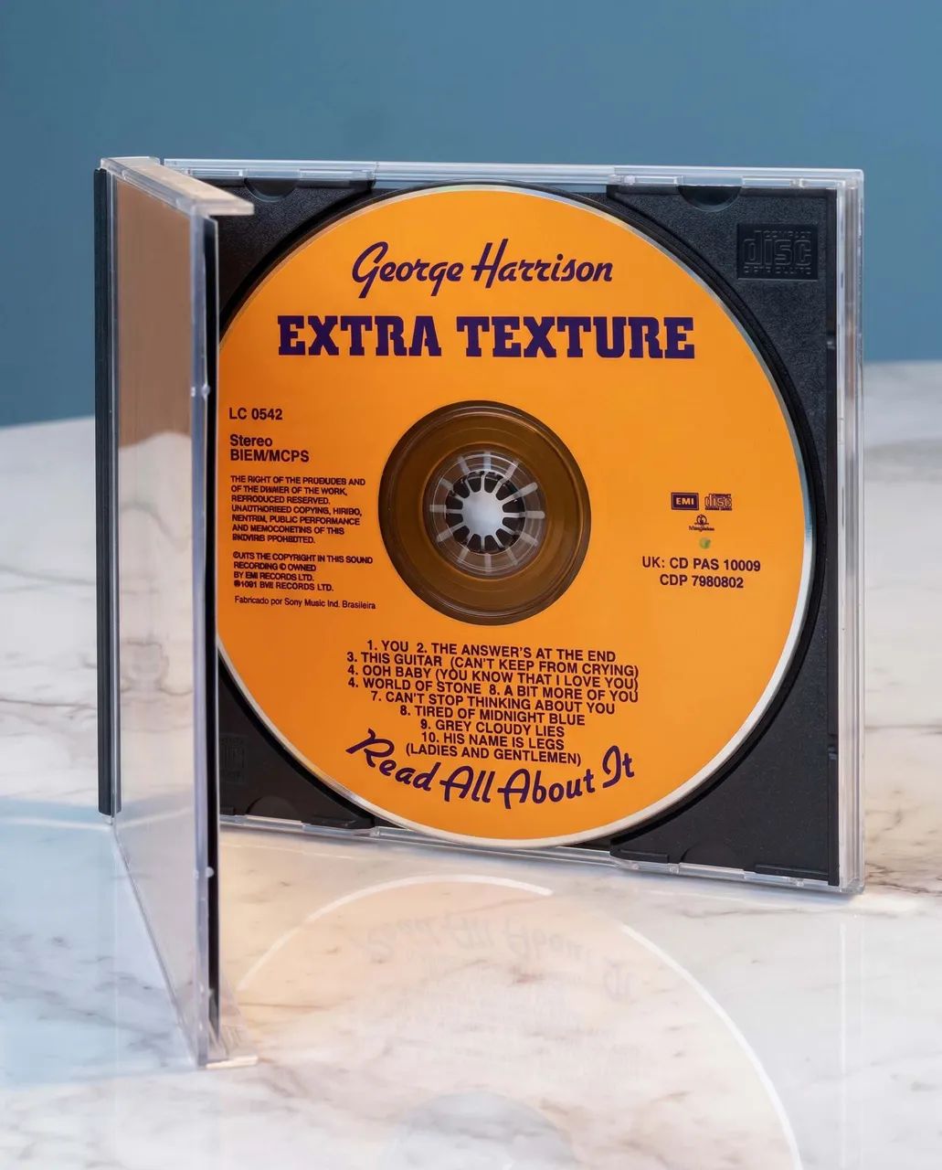 CD George Harrison - Extra Texture (Read All About It) | Álbum Original - Foto 3