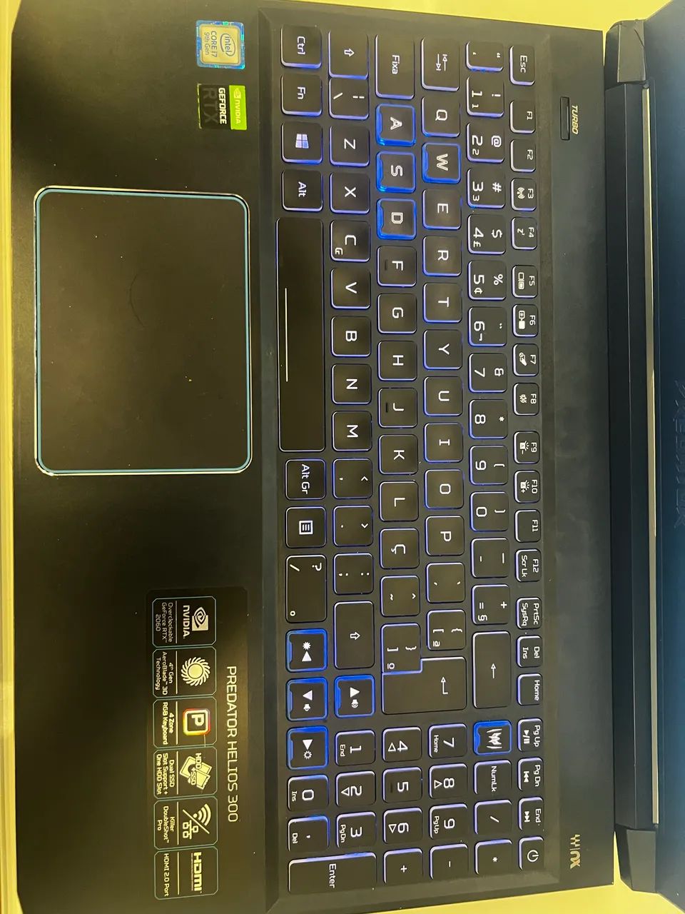 Notebook Gamer Acer Predator Helios 300 - i7 + RTX 2060 + 16 GB - Foto 5