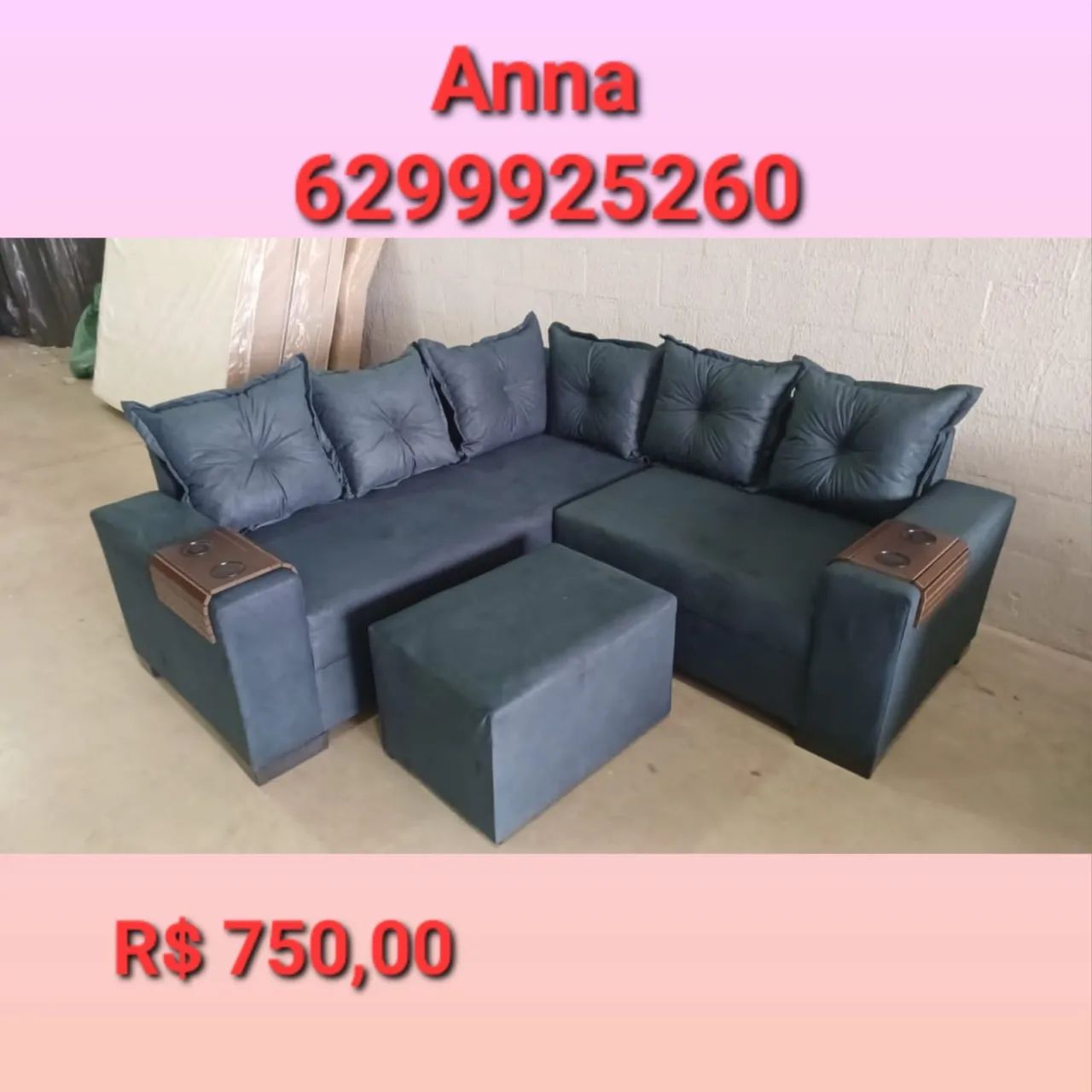 Sofá cinco lugares ///+418478622036480000