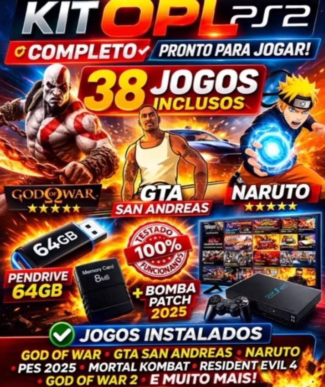 Playstation 2/PS2 jogos