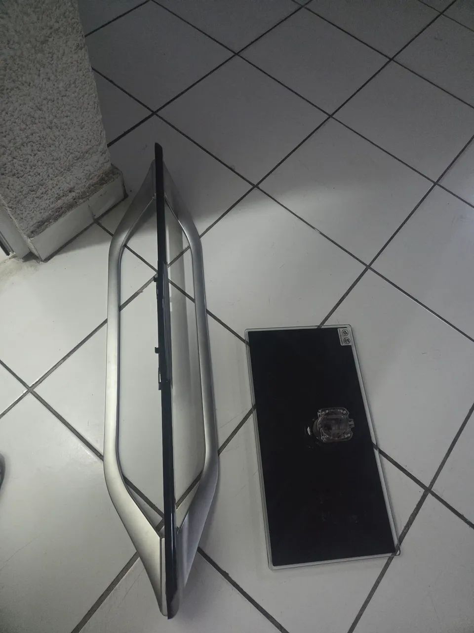 2 suportes de base, pé para televisão 