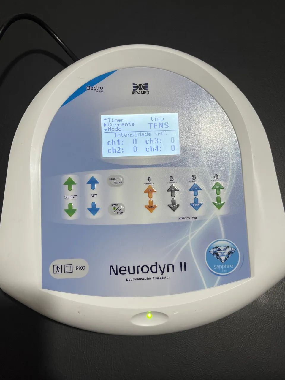 Neurodyn II 04 Canais - Aparelho Neuromuscular com Correntes Tens/ Fes e Russa - Foto 4