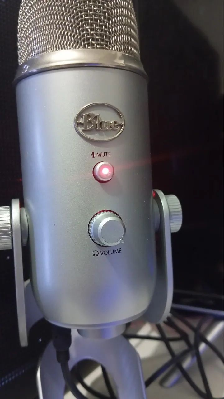 Microfone condensador - Blue Yeti - Foto 4