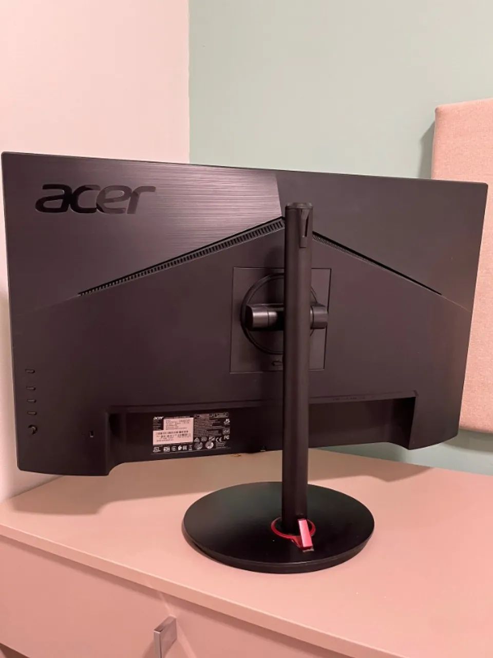 Monitor Gamer Acer XV270 P 27? LED IPS - Preto - Foto 2