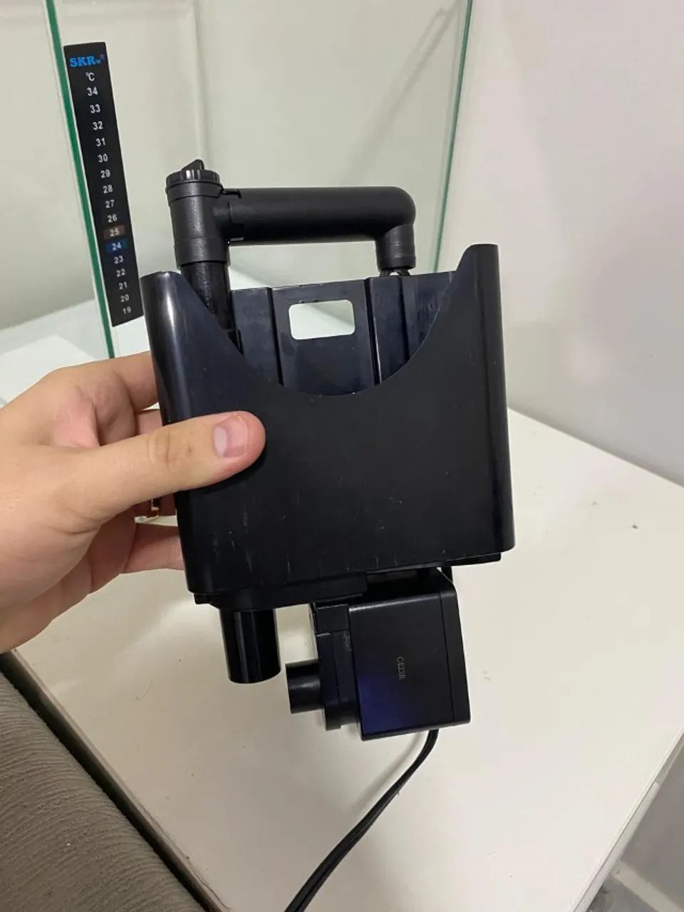 Aquário 27L c/ Tampa Em Ótimo Estado - Foto 4