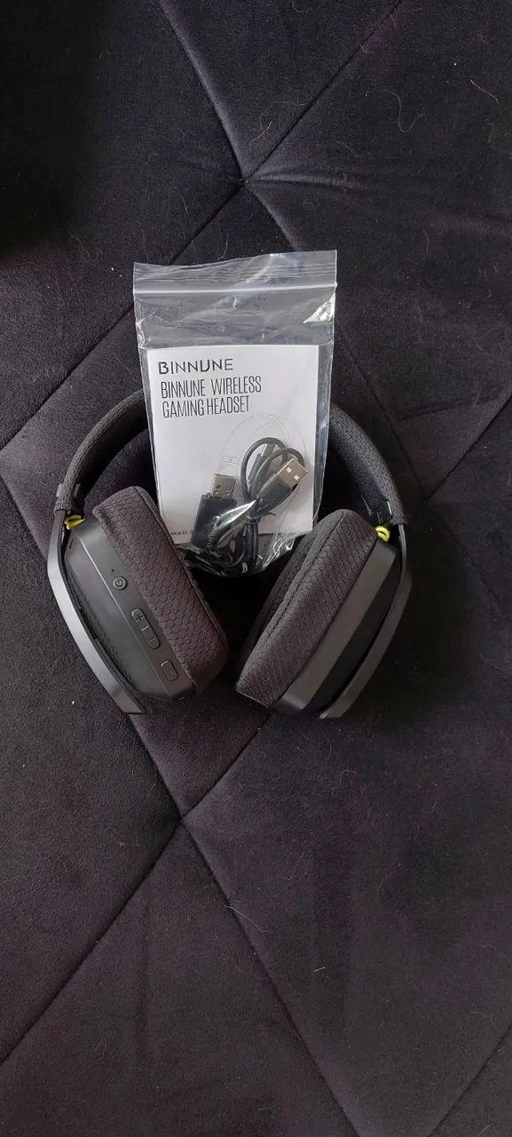 BINNUNE BW06 - Headset Gamer Sem Fio