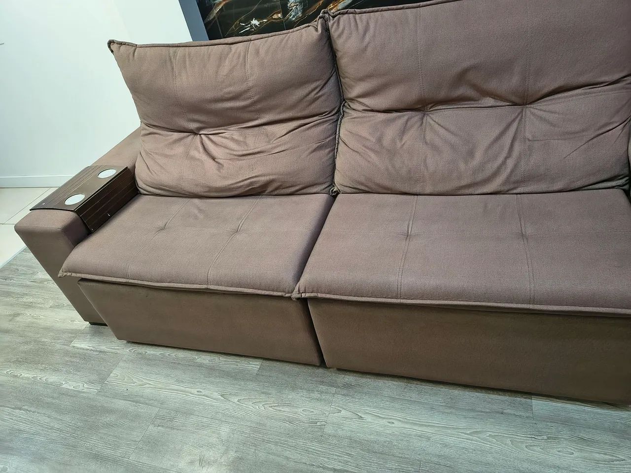 Sofá com extensão  - Foto 4