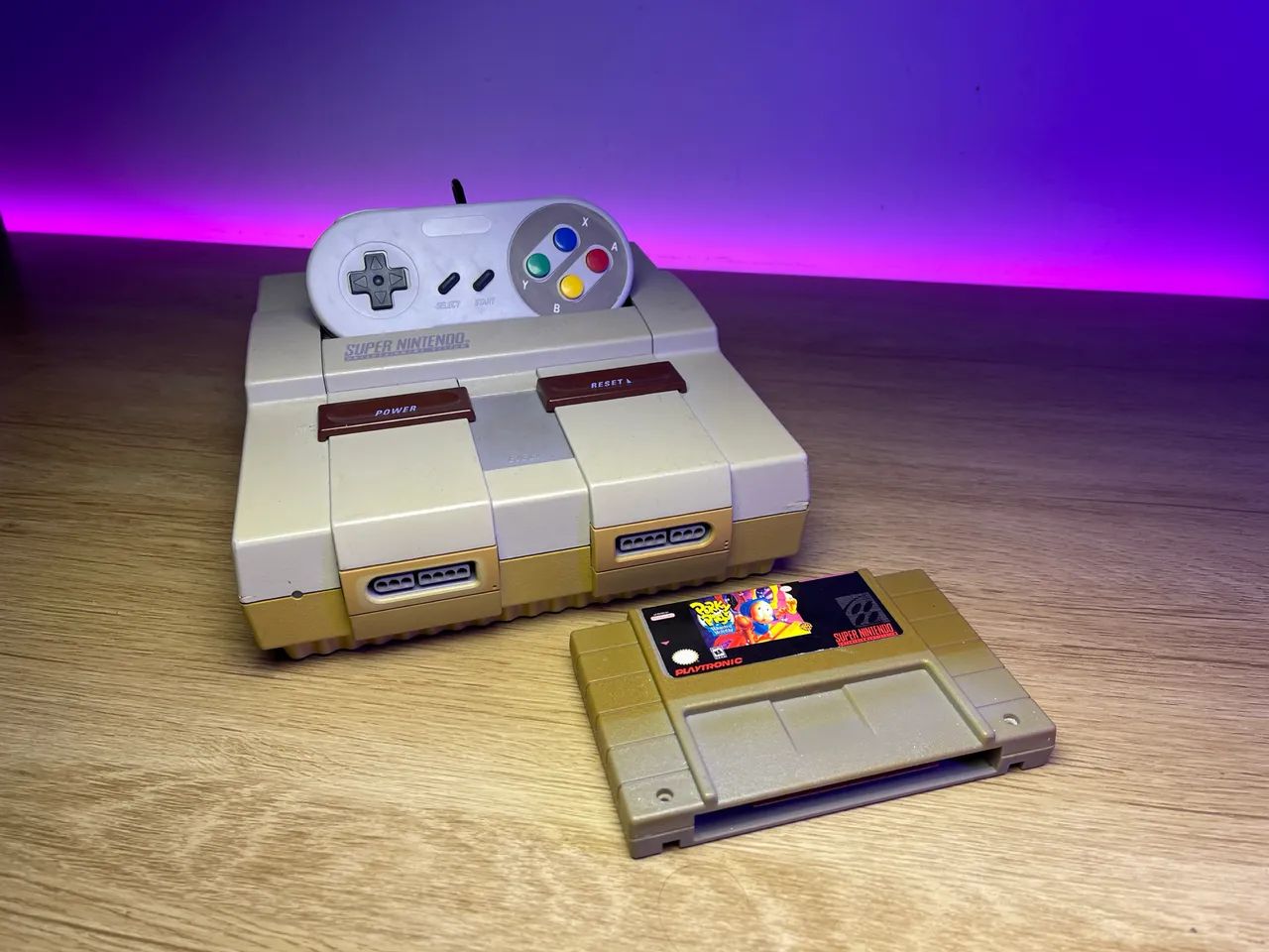Super Nintendo Fat com Jogo e Garantia