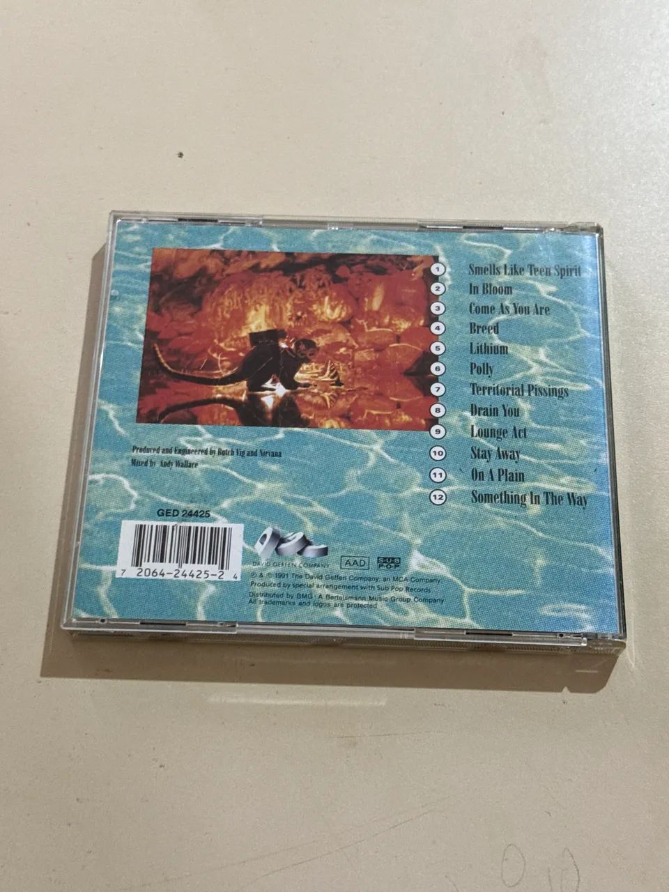 CD Nirvana Nevermind  - Foto 2