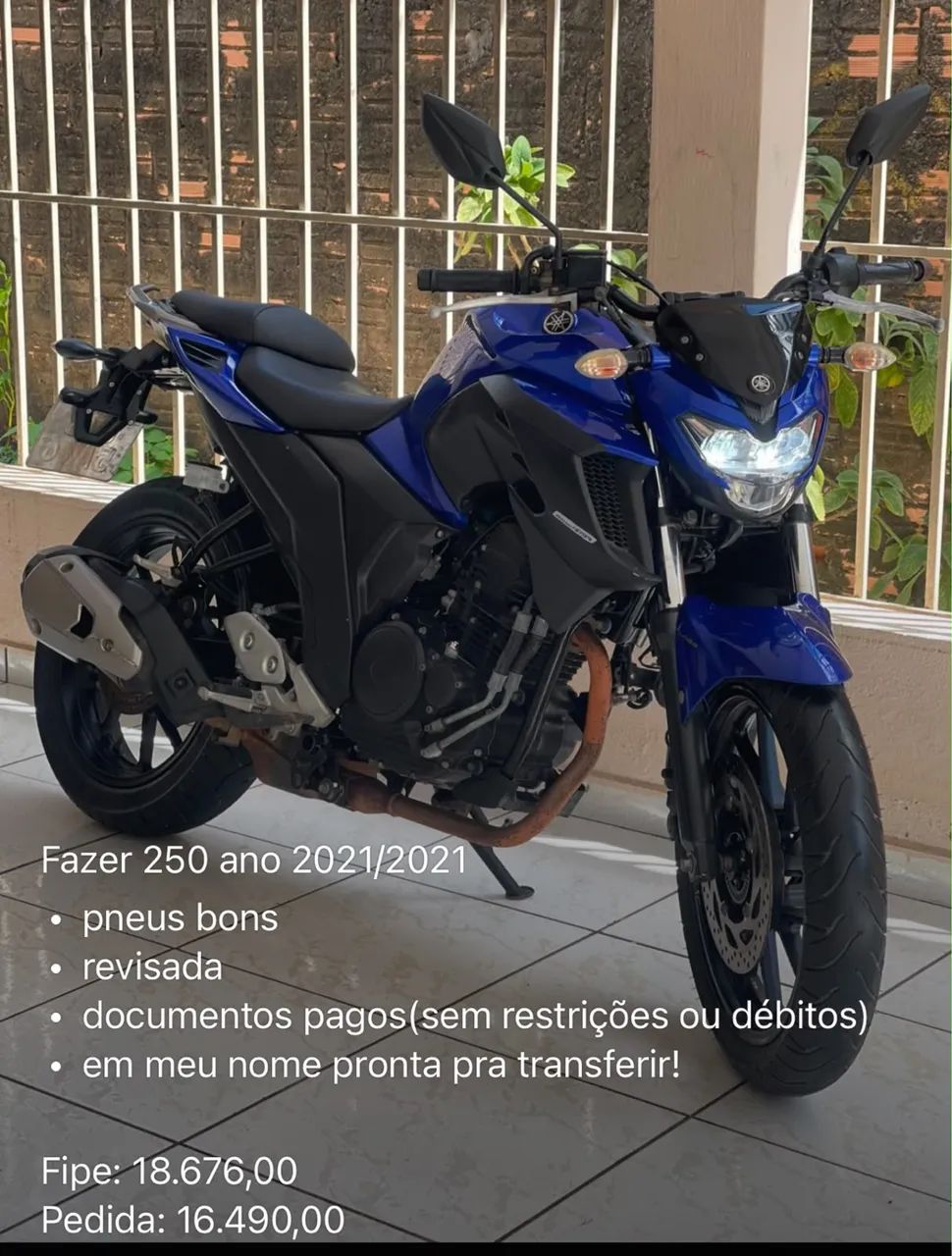 Fazer 250 ano 2021  - Foto 2