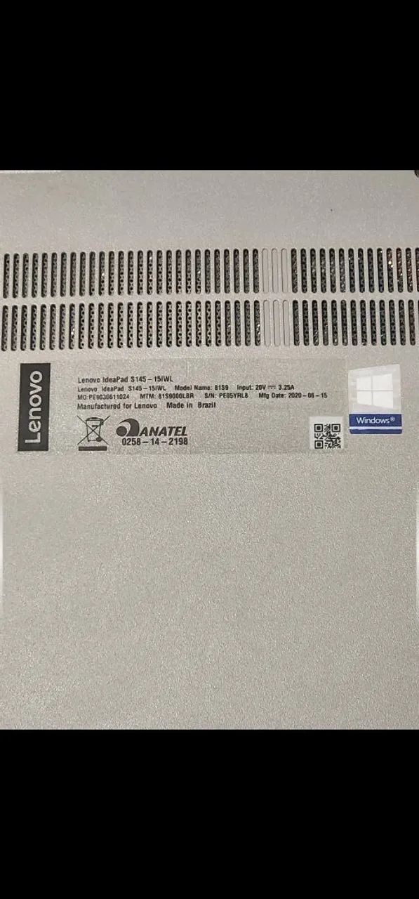 Notebook Lenovo Ideapad S145-15IWL - Foto 3