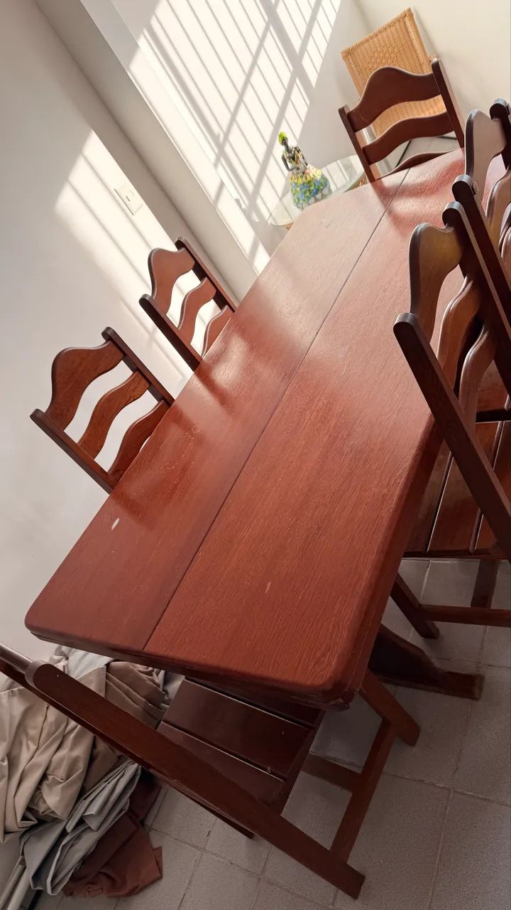 Solid Wood Dining Table and Chairs65115993192835121