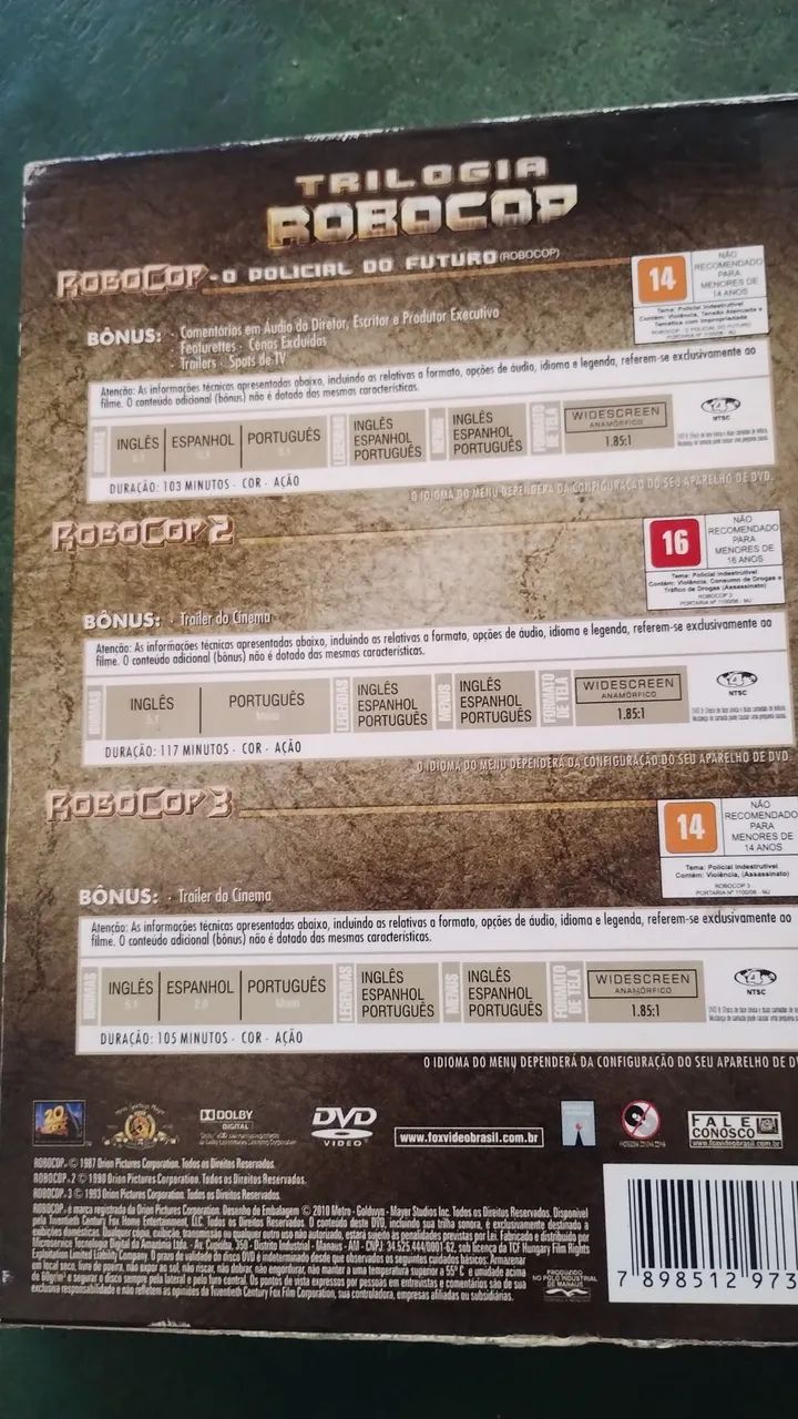 DVDs Robocop  - Foto 2