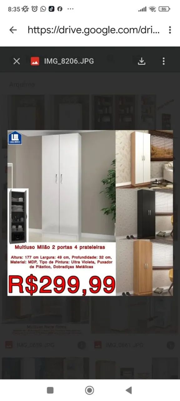 Armário Multiuso 