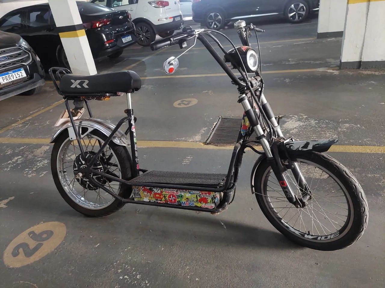 Bicicleta elétrica Duos 800w - customizada - Foto 3