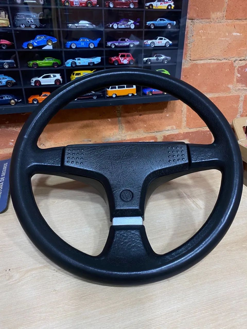Volante Polo MK1 Europeu original vw Ñ 4 bolas