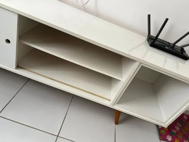 Vende-se rack branco mobly  - Foto 4