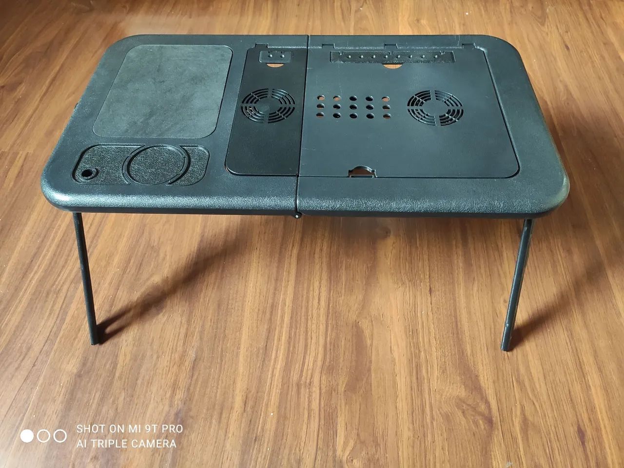  Mesa Articulada Dobrável P/ Notebook Com Cooler 