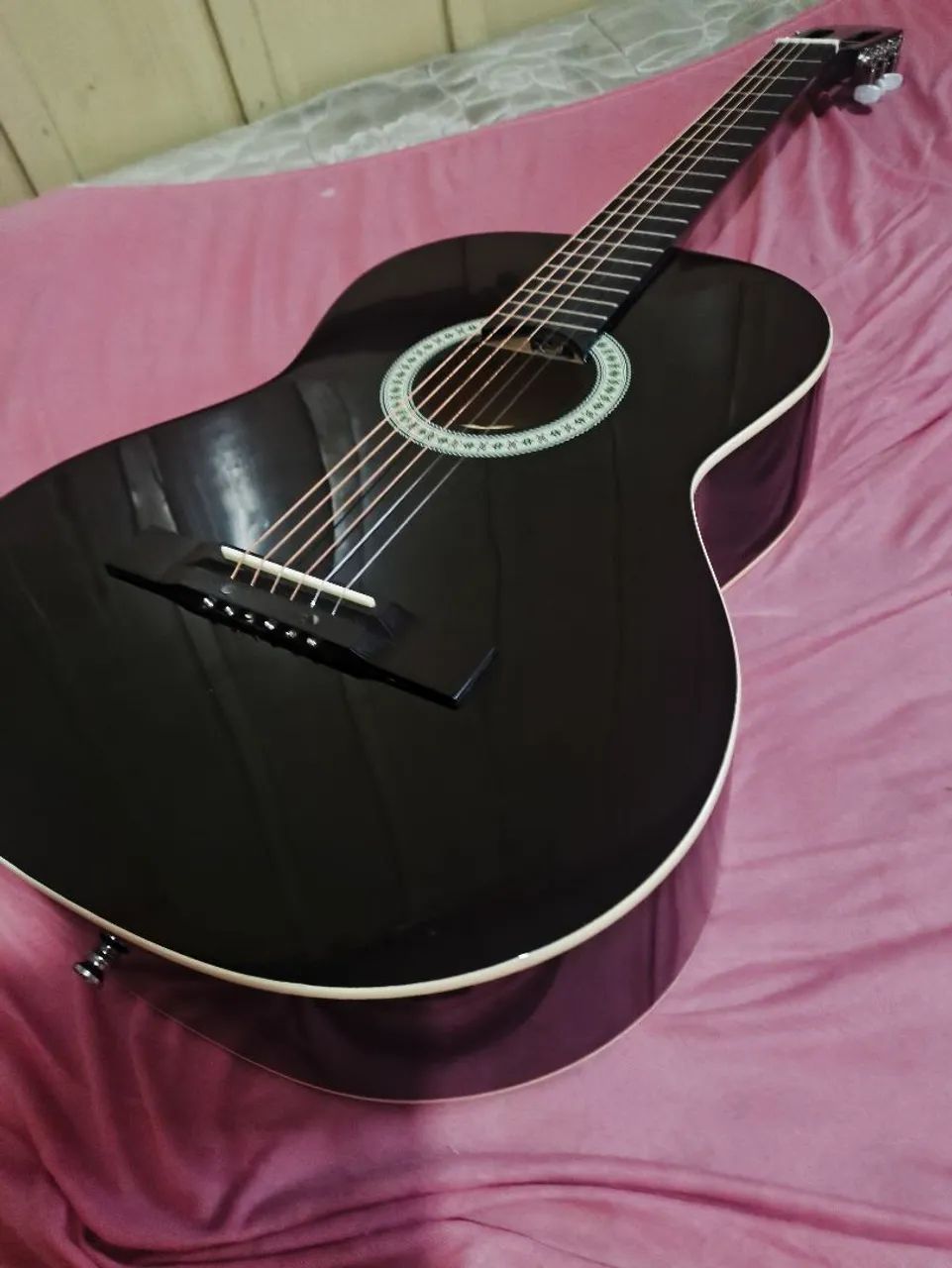 Violão acústico Giannini preto