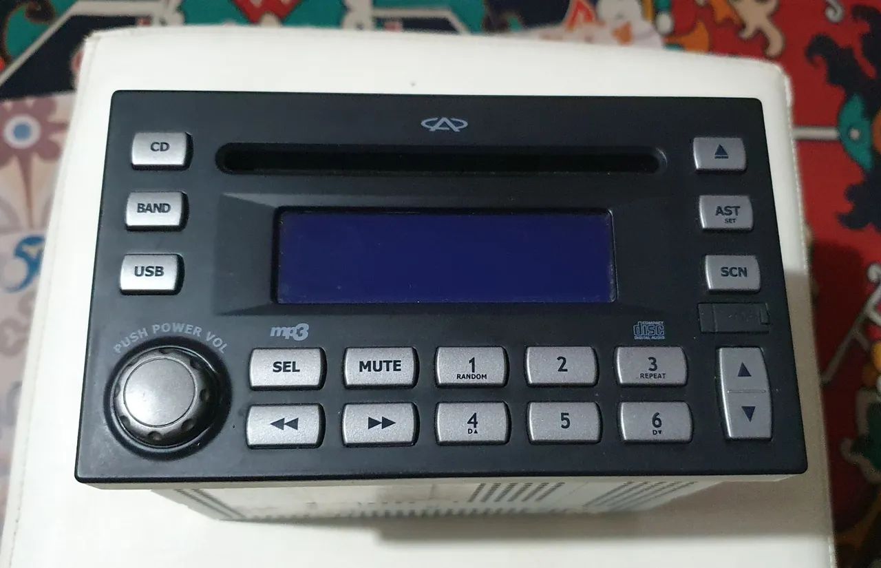 Rádio original Chery Tiggo 2014