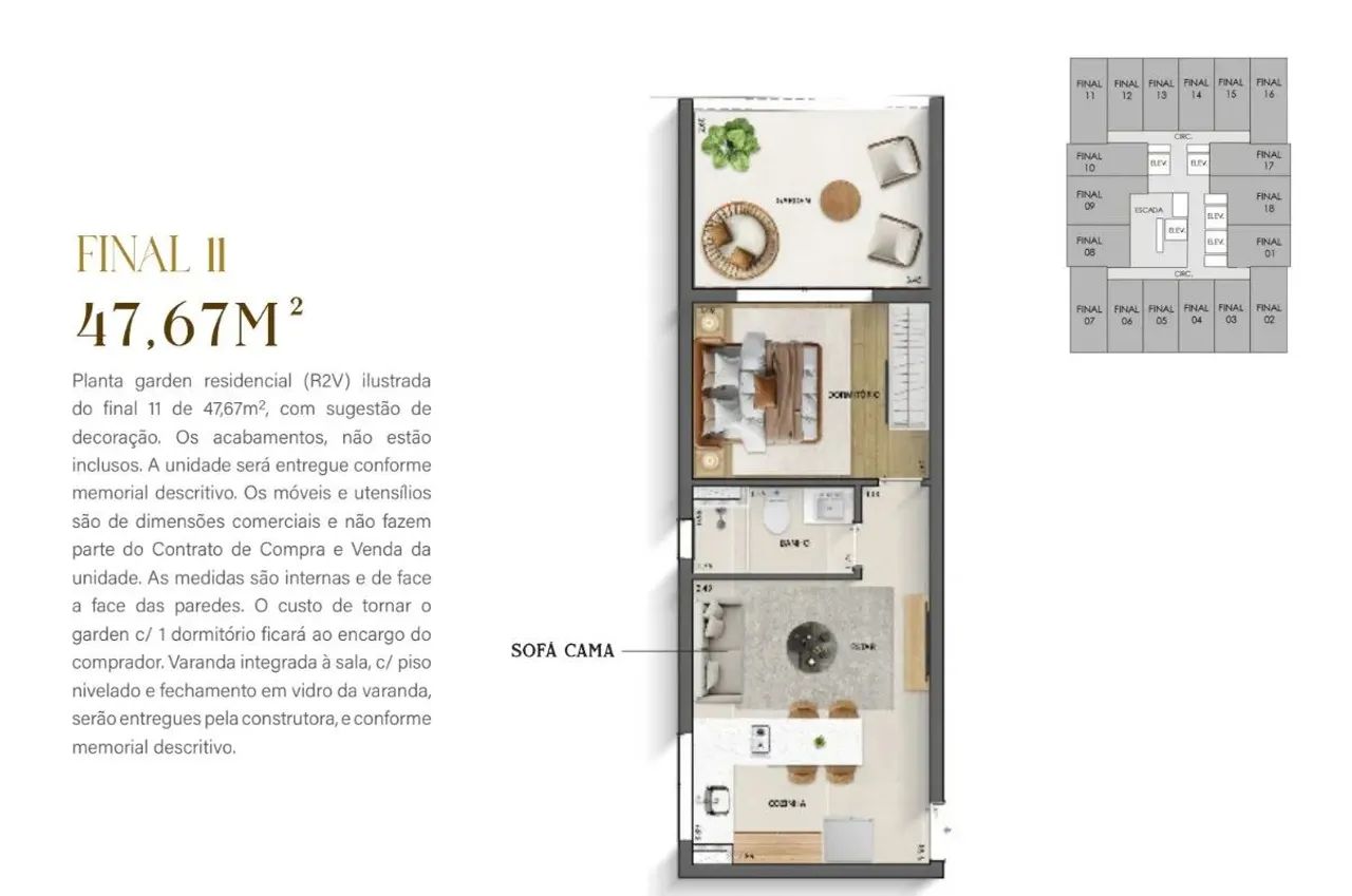 AURUM PERDIZES - STUDIOS - Foto 15