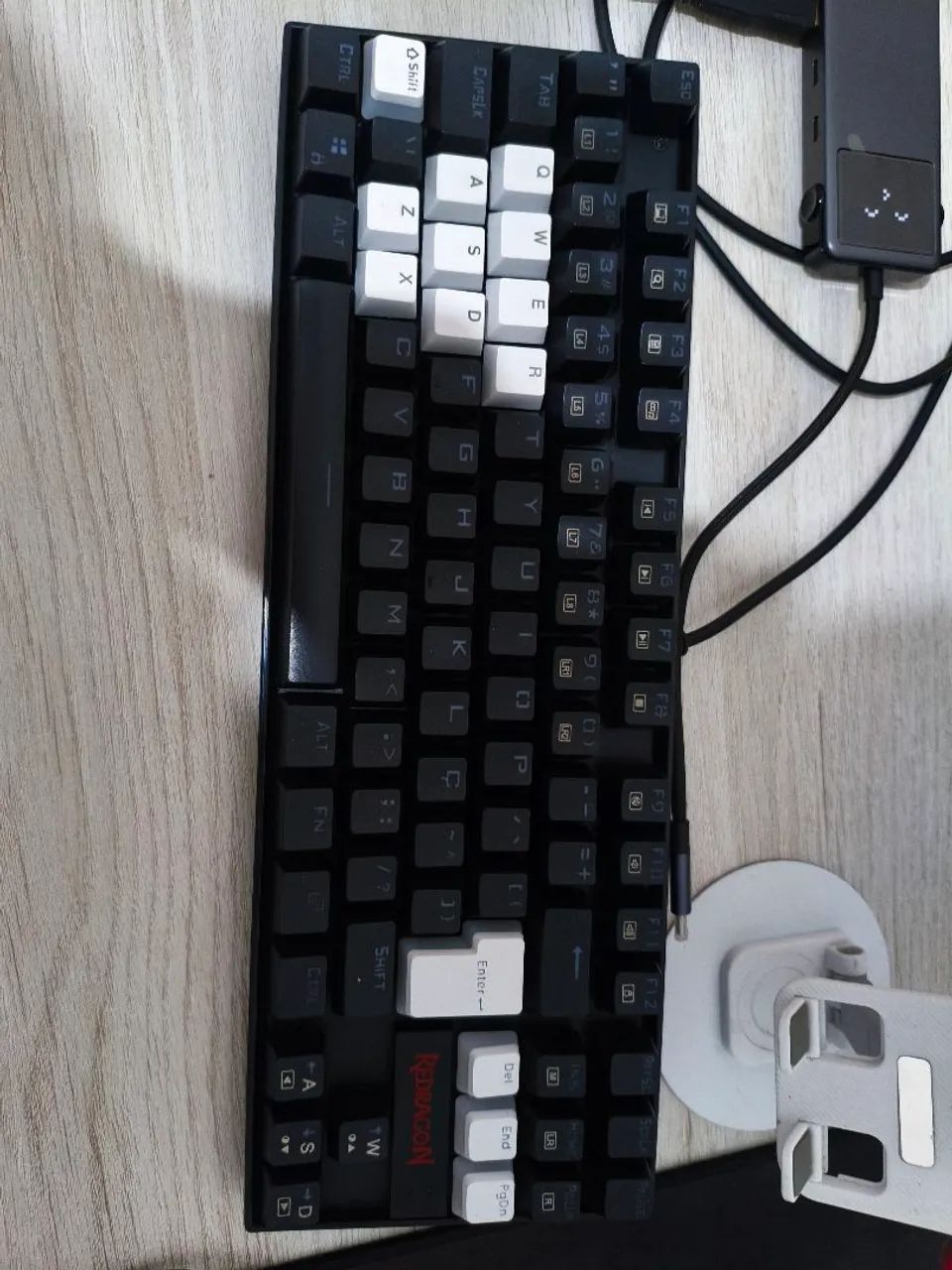 TECLADO REDRAGON KUMARA RED
